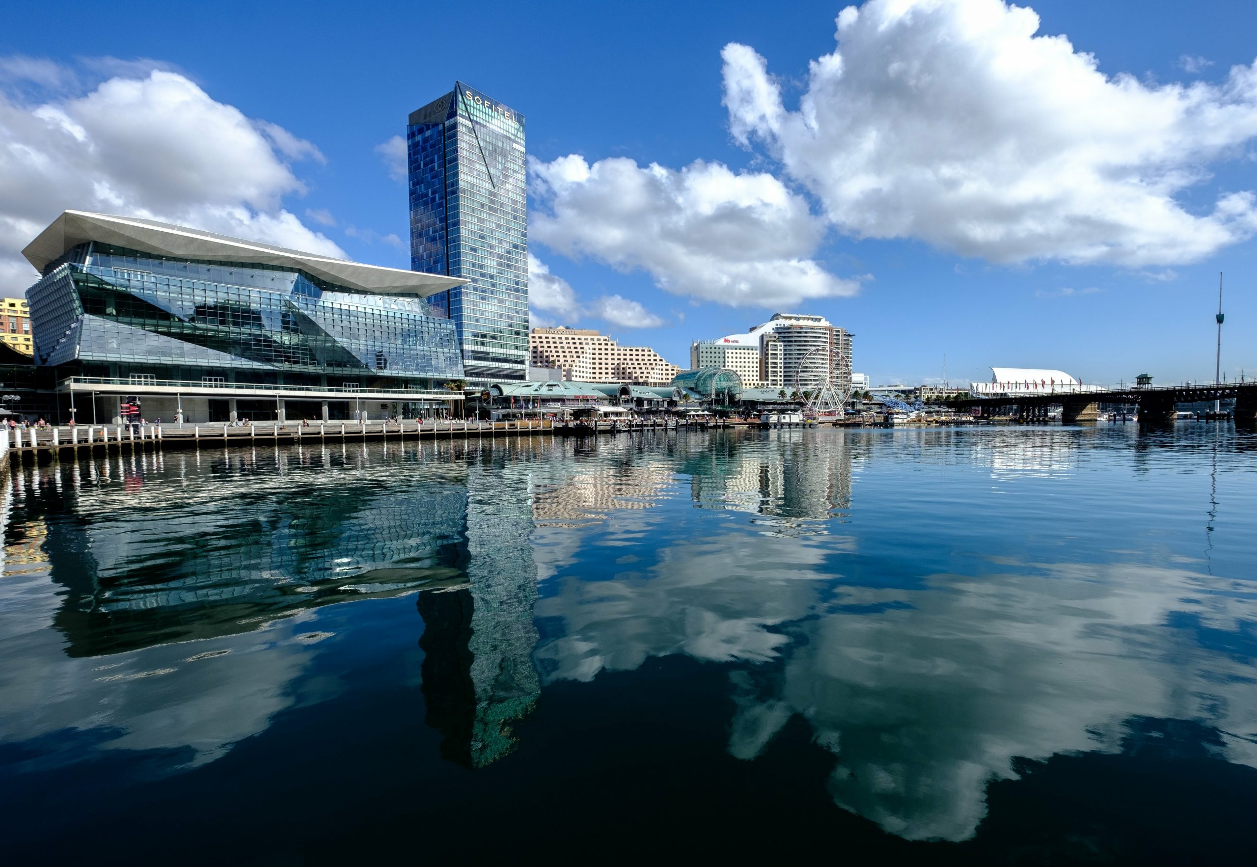 Sydney International Convention center ICC in Darling Harbour